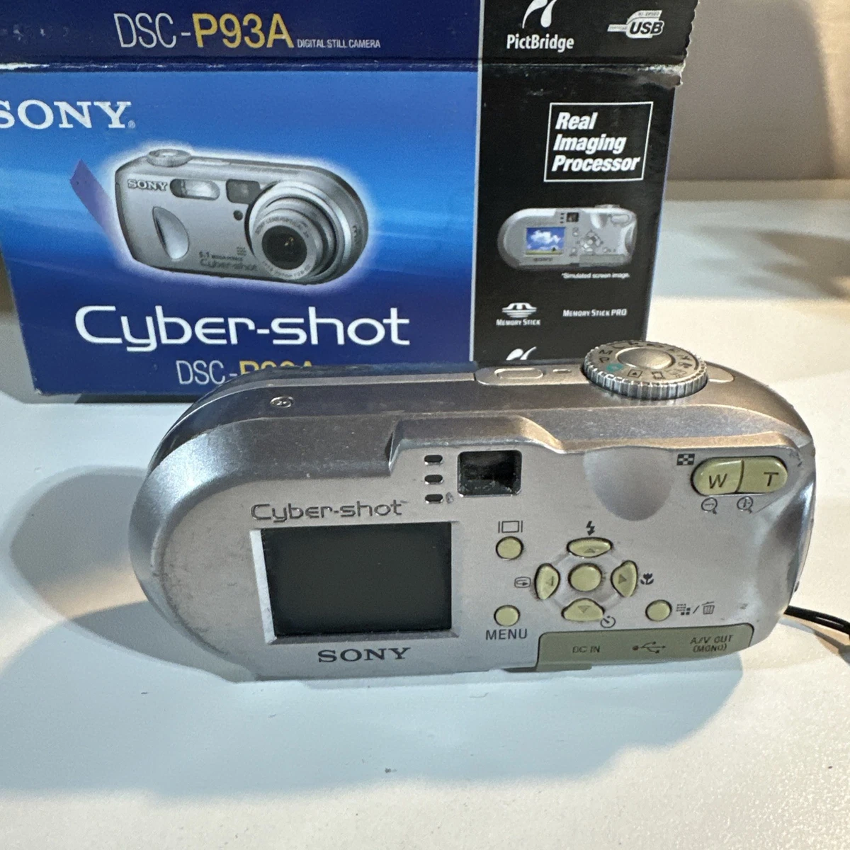 SONY Cyber-shot DSC-P93 4.0メガピクセル SONY Cyber-shot DSC-P93