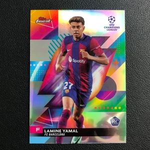 2023-24 Topps Finest UCC #50 Lamine Yamal Refractor RC Barcelona youyk10 - Bild 1 von 3