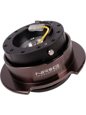 NRG Quick Release Kit Gen 2.5 Black / Black Chrome Ring (SRK-250BKC) - Image 1 of 4