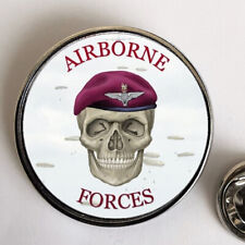 Airborne Forces Skull Parachute Regiment Lapel Badge