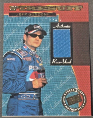 Jeff Gordon 1999 Press Pass Premium Firesuit Race Used #FS1 (169/250) TOUGH - Image 1 of 2