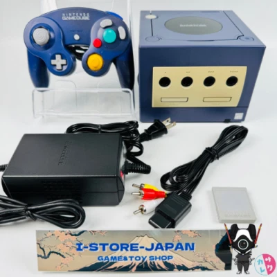 Region ”US/CA” Nintendo GameCube Console + Controller +Memory Card RankC Violet - Image 1 of 4
