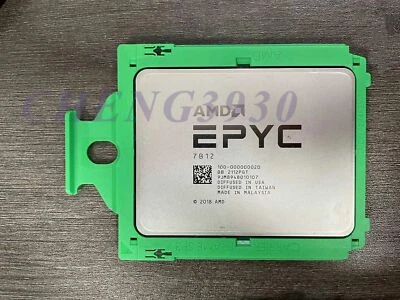 (Unlocked) AMD EPYC 7B12 64 Core 128 Thread 2.25GHz / 3.30GHz 240W CPU processor - Image 1 of 2