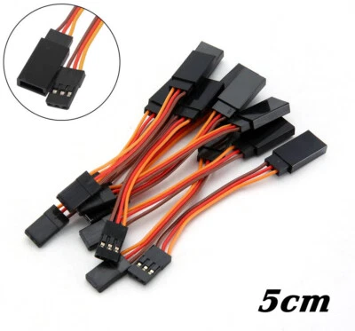 5 Stück 5cm Servo Verlängerungskabel Kabel 50mm Verlängerung Servokabel 5x  - Bild 1 von 3