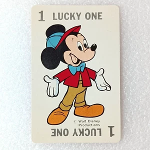Educards Mickey Mouse Educational Game single cards vintage 1970s pick & choose - Picture 1 of 26