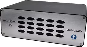 GLYPH 16TB Studio Raid Dual Hard Drive 2x 8TB 7200RPM Thunderbolt 2 + USB 3.0 - Picture 1 of 13