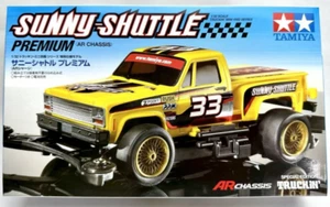 Tamiya 95297 Mini 4WD TRUCKIN' MINI 4WD SUNNY-SHUTTLE PREMIUM (AR CHASSIS) 1/32 - Picture 1 of 3