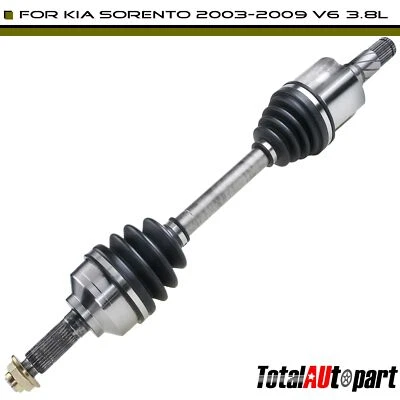 Conjunto de eje CV para Kia Sorento 2003-2009 3,3 L 3,8 L 3,5 L delantero izquierdo 4x4 lateral Foto 1 de 4