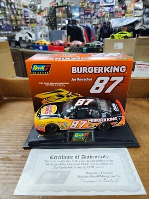 Revell Joe Nemechek #87 Burger King 1996 réplica diecast escala 1:24 Foto 1 de 3