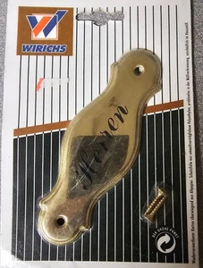 Namensschild, Türschild Messing verschiedene mit und ohne Gravur !!! Unbenutzt - Bild 1 von 43