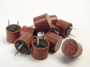 50 Littelfuse 37211000411 Fuse PCB Leaded 1A 250VAC TR5 Time Delay Radial Leaded - Picture 1 of 2