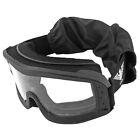 KHS Gafas Tácticos Deportes D'Acción De Protección UV 400 Con Banda Negro