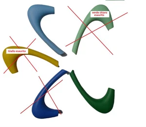 Giannina: Griff + Ersatzknauf für Chicca Kaffeemaschine mit 6 Tassen - Bild 1 von 2