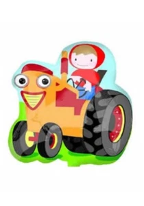 Globo de helio de lámina tractor agrícola Street Treats 25" - decoración de fiesta #22988 - Imagen 1 de 1