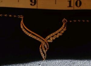 18k Real Gold & Real Diamonds Mangalsutra  Necklace 18k