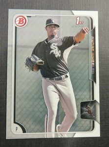 2015 Bowman 1st card, Chicago White Sox - ANDRE WHEELER