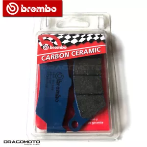 APRILIA 650 PEGASO 1997-2003 pastiglie freno anteriori CC BREMBO - Imagen 1 de 4