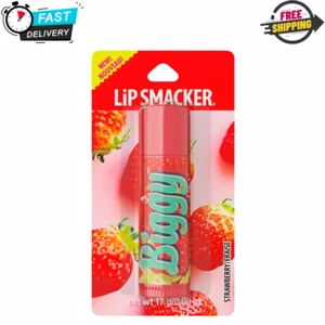 Lip Smacker Biggie Lip Balm - Strawberry (Pack Of 1) - Picture 1 of 5