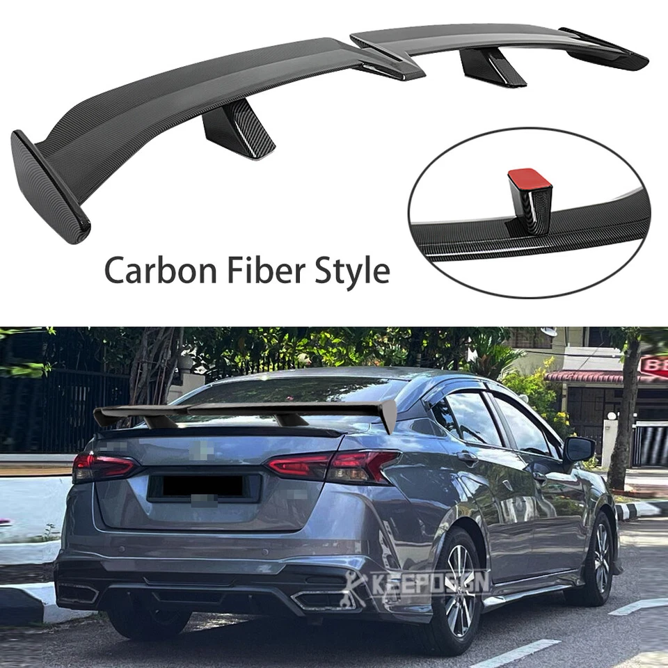 Alerón trasero 55" estilo PRO Racing Lip ABS para Nissan Sentra 2000-2025 Foto 1 de 4