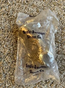 NEU Große Messingkralle und Glaskugelfuß Terminal - Anglo American Brass Company - Bild 1 von 4
