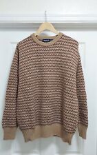Wentworth Sweater Men's Size XL Long Sleeve Knit Wool Blend Made In Italy 
