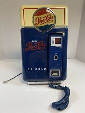 Vintage Pepsi-Cola Vending Machine Wall Mount or Tabletop Telephone