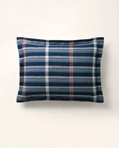 Ralph Lauren Sham Indigo Traveler Rourke Blue EURO NWT ( Retail $215 ) - Picture 1 of 9