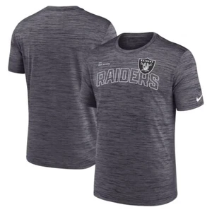 New Las Vegas Raiders NFL Men's Medium Nike Dri-Fit Velocity T-Shirt NWT $40 - Picture 1 of 9