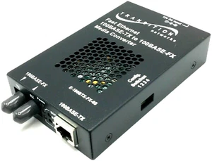 Transition Networks Fast Ethernet Media Converter E-100BTX-FX-05 - w/ WARRANTY!! - Picture 1 of 7