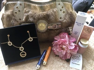 👸💫Edles Ricarda M-Set „Luxus-Tasche〰️Collier〰️Pflege 〰️6-teilig“💫👸 - Bild 1 von 8