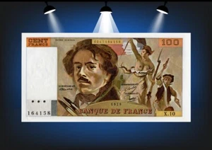 FRANCE,  100 FRANCS DELACROIX 1979 - Picture 1 of 2