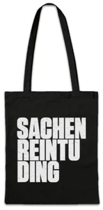 Sachen Reintu Ding Hipster Bag Beutel Stofftasche Totebag Geschenk Spaß Fun - Picture 1 of 1