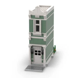 MOC: Modular Housing 484 Pieces moc-78212 Model Building Toys Set Kids Gift - Picture 1 of 1