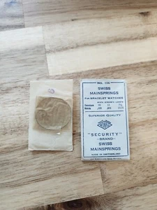 Newall Swiss Watch Mainspring 106, 00 x 13 x 7.5,  .080 x .008 x 19.05 - Picture 1 of 2