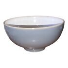 Denby Elements Fossil Grey 6x Rice Bowls Stoneware Hardly Used VGC
