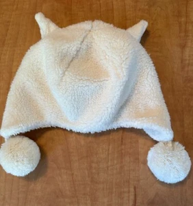Baby Gap pilot-style kids' hat - Ivory, Size M/L - Brand New with Tags. NWT. - Picture 1 of 4