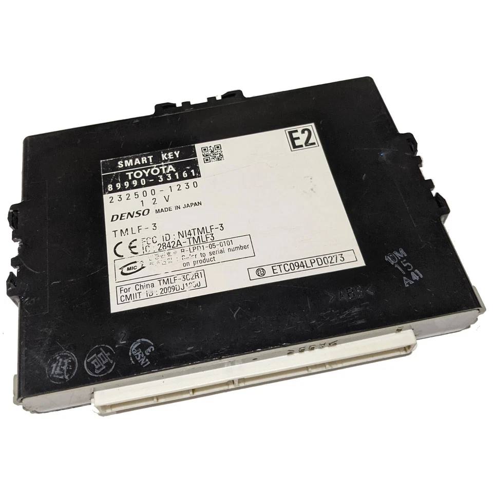 Оригинальный модуль управления умным ключом противоугонный для Lexus ES350 3,5 л 2010 2011 / 89990-33161 - Изображение 1 из 3