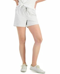 Ideology Women Comfy Pull-On Drawstring Mid-Rise Lounge Shorts White XL, $30 NWT - Picture 1 of 3