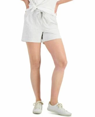 Pantalones cortos de salón Ideology para mujer cómodos con cordón tiro medio blancos XL, $30 NUEVOS CON ETIQUETAS Foto 1 de 3