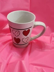 Valentine Day mug with hearts unbranded - Picture 1 of 6