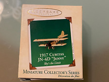 Hallmark Keepsake Miniature Ornament Sky's The Limit 1917 Curtiss Jenny JN-4D