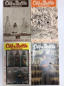 Vintage Old Bottle Magazine Sept - Dec 1980 Lot of 4 - FREE SHIP - Insulators - Picture 1 of 5