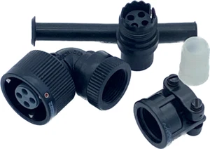 WABCO CONNECTOR- 4 PIN 90 DEG. - Picture 1 of 1