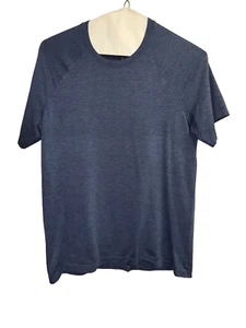 T-shirt uomo LuluLemon S/S/blu media - INIZIA DOVE SEI - Foto 1 di 5