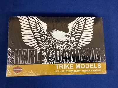 NUEVO sin abrir OEM Harley Davidson 2018 modelos de triciclo manual del propietario, 94000477* Foto 1 de 3