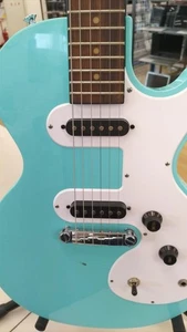 EPIPHONE LES PAUL SL Used Poplar body Mahogany neck Sonic Blue - Picture 1 of 12