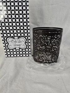 GIACCA lampada o candela Ooh La bronzo DAMASCO metallo traforato festa casa NUOVA - Foto 1 di 9