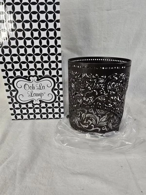 GIACCA lampada o candela Ooh La bronzo DAMASCO metallo traforato festa casa NUOVA - Immagine 1 di 4