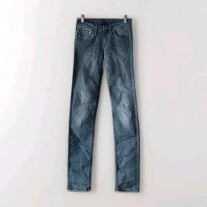 &Denim Skinny Low Waist 26/32 Black Jeans Denim Hipster Unisex Comfy Travel HM - Picture 1 of 14