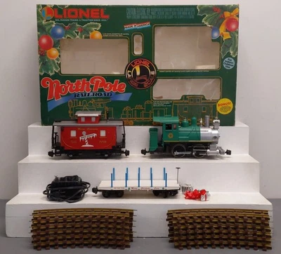 Lionel 8-81004 G Scale North Pole Railroad Steam Train Set EX/Box - Image 1 of 4